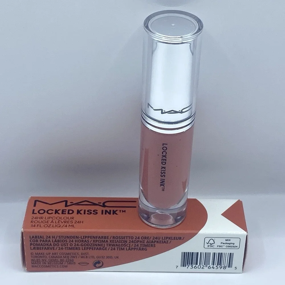 MAC LOCKED KISS INK 61 Mischief 24HR LIPCOLOUR LIQUID LIPSTICK NIB Full Size